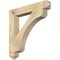 Ekena Millwork Legacy Arts & Crafts Rough Sawn Bracket, Douglas Fir, 4"W x 28"D x 28"H BKT04X28X28LEC03RDF - alternate 1